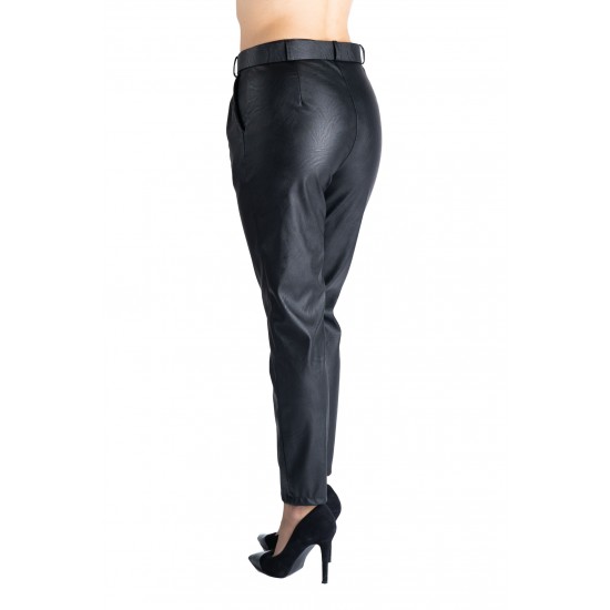 Pantaloni Dama Imitatie Piele Negri Kylie vatuiti Pantaloni Dama Imitatie Piele Negri Kylie vatuiti